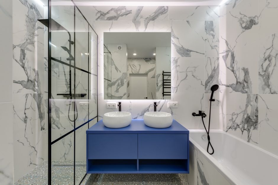 After — Chicago Hyde Park Full Remodel — Full Bathroom Remodel bathroom remodel
