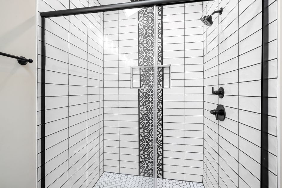 After: Naperville Master Bath — Tub to Walk-In Shower